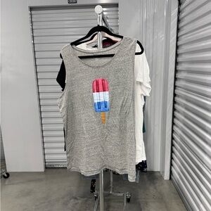 Old Navy | Tank with Ice Pop Graphic | size XXL